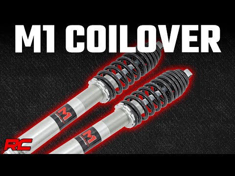 M1 Front Coil Over Shocks 0-2 Inch Polaris Ranger XP 1000/Ranger XP 1000 Crew (17-22) Rough Country - 301001 - Image 5