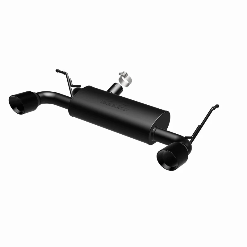 MagnaFlow 07-17 Jeep Wrangler JK 3.8/3.6L Dual Split Rear Exit Black Axle-Back Exhaust - Image 40