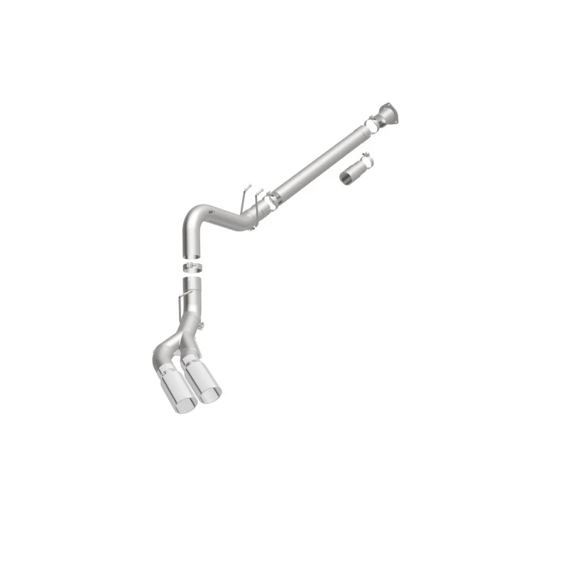 MagnaFlow 08-17 Ford F-250/F-350/F-450 4.6L/6.7 DPF-Back SS 4in Dual Single Passenger Side Rear Exit - Image 25