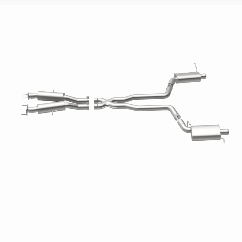 MagnaFlow 12 Jeep Grand Cherokee V8 6.4L Dual Split Rear Exit Stainless Cat Back Performance Exhaust - Image 22