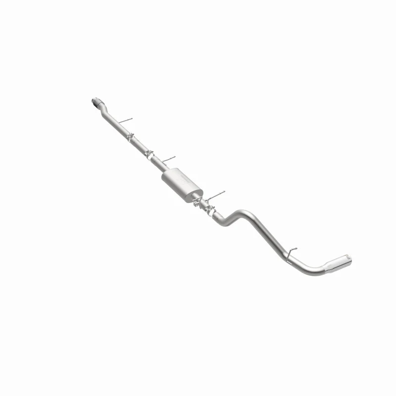 Magnaflow 14 Chevy Silverado V8 5.3L CC/EC Cab Single P/S Rear Exit Stainless Cat Back Perf Exhaust - Image 19