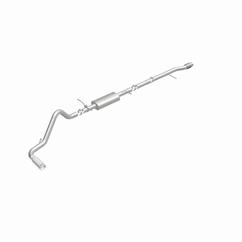 Magnaflow 14 Chevy Silverado V8 5.3L CC/EC Cab Single P/S Rear Exit Stainless Cat Back Perf Exhaust - Image 25