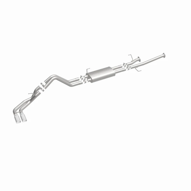 MagnaFlow 14 Toyota Tundra V8 4.6L/5.7L Stainless C/b Exhaust Dual same side pass. rear tire - Image 10
