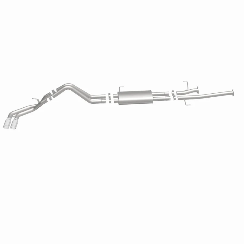 MagnaFlow 14 Toyota Tundra V8 4.6L/5.7L Stainless C/b Exhaust Dual same side pass. rear tire - Image 16