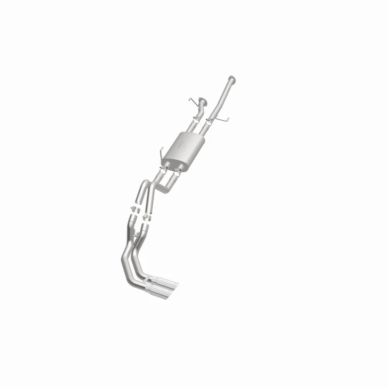 MagnaFlow 14 Toyota Tundra V8 4.6L/5.7L Stainless C/b Exhaust Dual same side pass. rear tire - Image 19