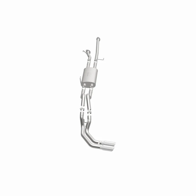 MagnaFlow 14 Toyota Tundra V8 4.6L/5.7L Stainless C/b Exhaust Dual same side pass. rear tire - Image 22