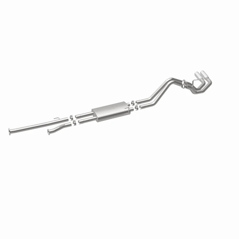 MagnaFlow 14 Toyota Tundra V8 4.6L/5.7L Stainless C/b Exhaust Dual same side pass. rear tire - Image 24