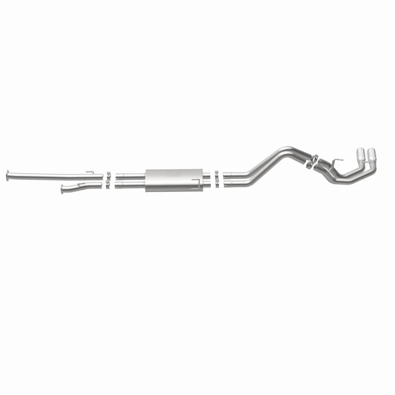 MagnaFlow 14 Toyota Tundra V8 4.6L/5.7L Stainless C/b Exhaust Dual same side pass. rear tire - Image 41