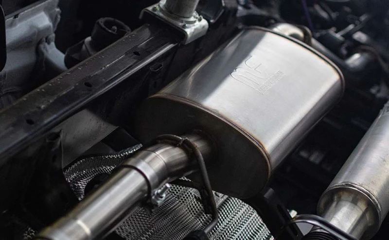 MagnaFlow 22+ Toyota Tundra Street Series 3in Dual Driver Side Rear Cat-Back Exhaust - Image 9