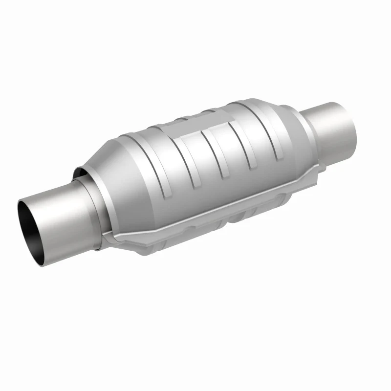 MagnaFlow Conv Univ 2in Inlet/Outlet Ctr/Ctr Round 9in Body L x 5.125in W x 13in Overall L 49 State - Image 18