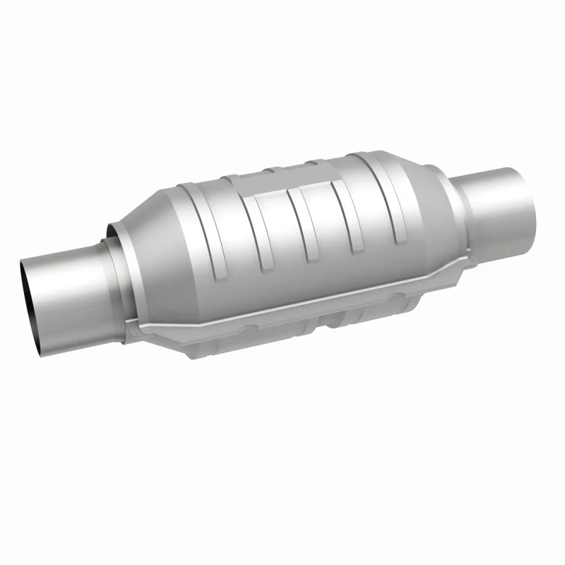 MagnaFlow Conv Univ 2in Inlet/Outlet Ctr/Ctr Round 9in Body L x 5.125in W x 13in Overall L 49 State - Image 23