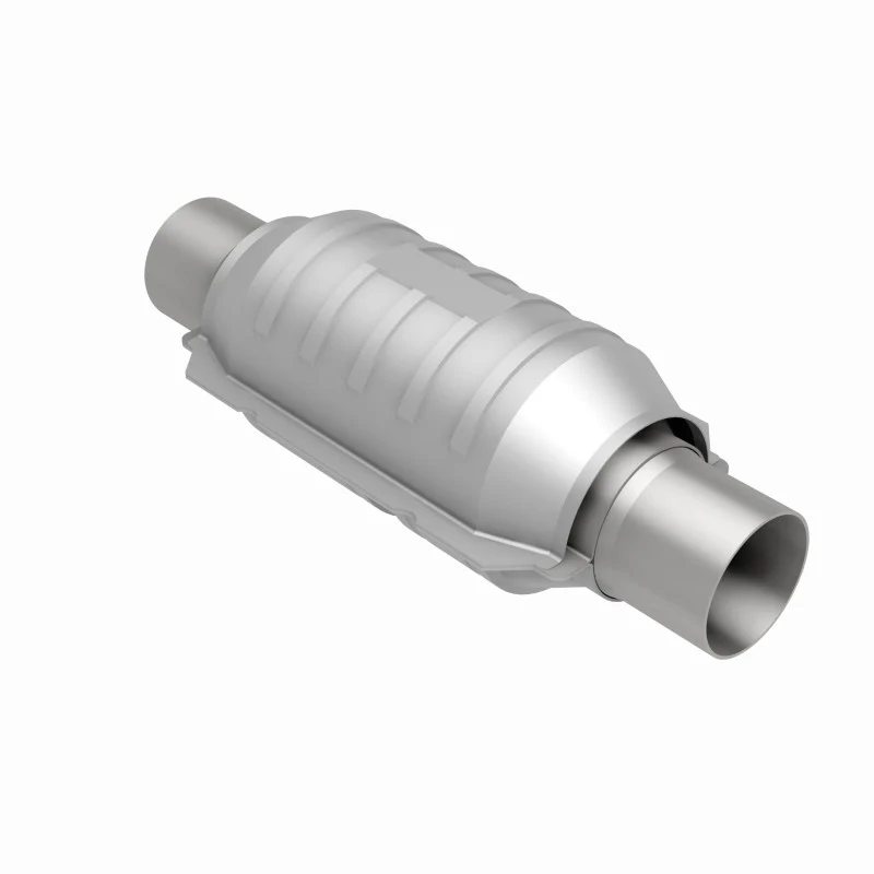 MagnaFlow Conv Univ 2in Inlet/Outlet Ctr/Ctr Round 9in Body L x 5.125in W x 13in Overall L 49 State - Image 26