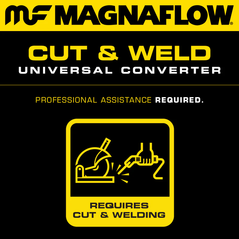 MagnaFlow Conv Universal 2.25 Angled Inlet OEM - Image 29
