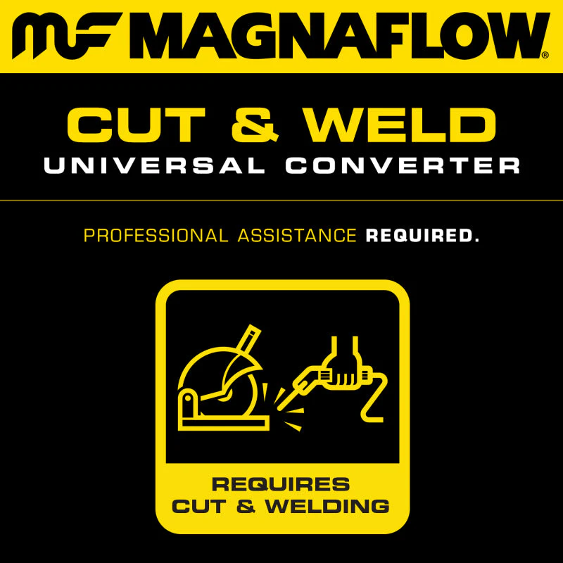 MagnaFlow Conv Universal 2.25 inch C/A 5 inch spun body - Image 16