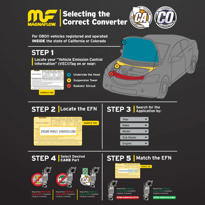 MagnaFlow Conv Universal 2.25 inch T2 Rear - Image 11