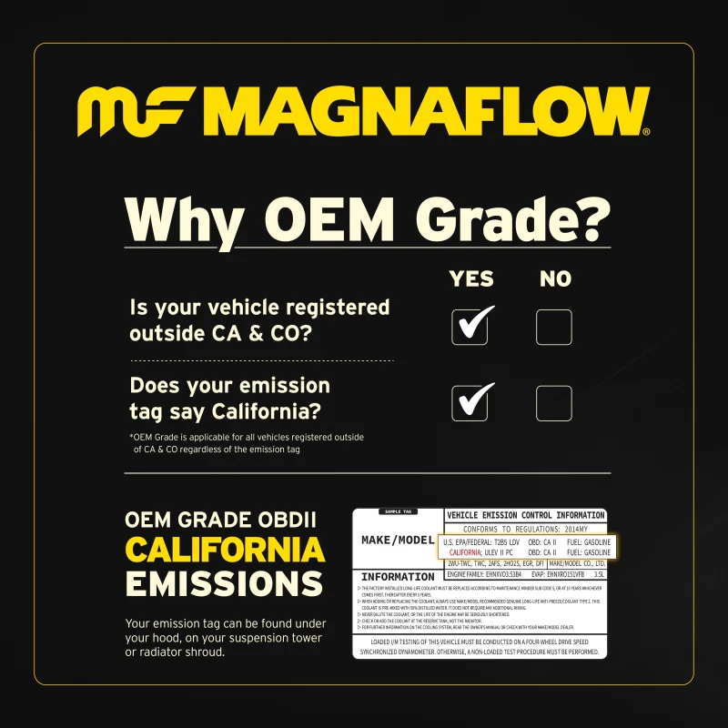 MagnaFlow Converter Direct Fit 2015 GMC Yukon XL V8 6.2L - Image 17