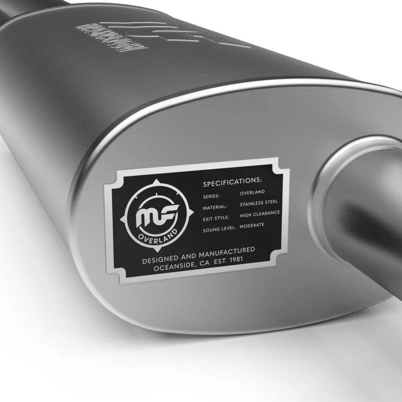 MagnaFlow Stainless Overland Cat-Back Exhaust 16-21 Toyota Tacoma - Image 34