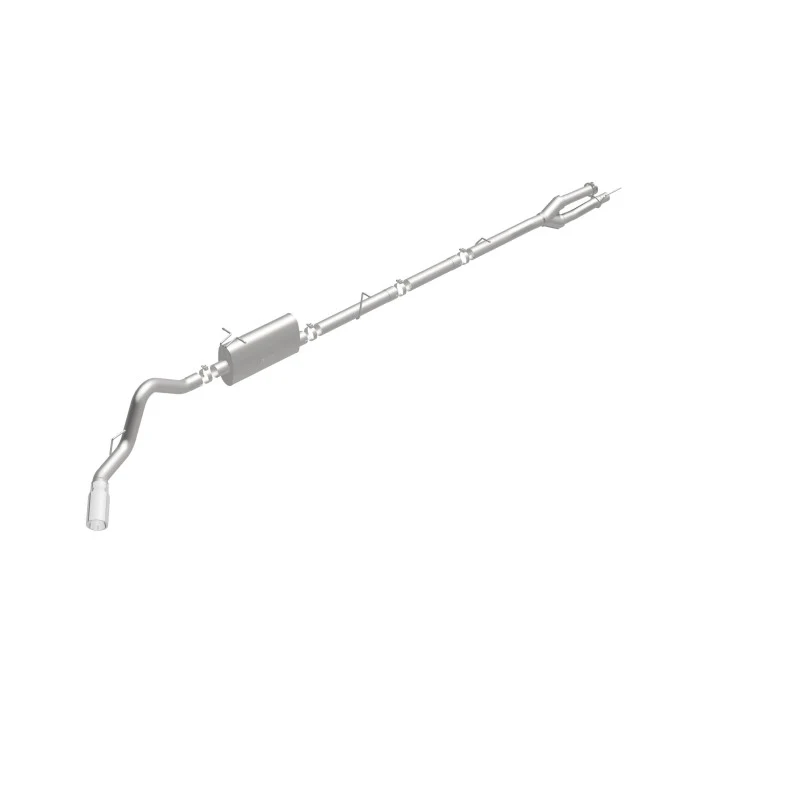 MagnaFlow Sys C/B 11-15 Ford Super Duty F250 6.2L EC CC, SS 3.5in Single Rear Pass Side Ext 5in Tip - Image 35