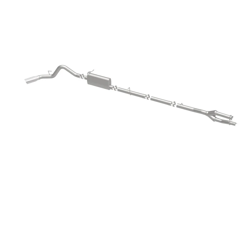 MagnaFlow Sys C/B 11-15 Ford Super Duty F250 6.2L EC CC, SS 3.5in Single Rear Pass Side Ext 5in Tip - Image 37