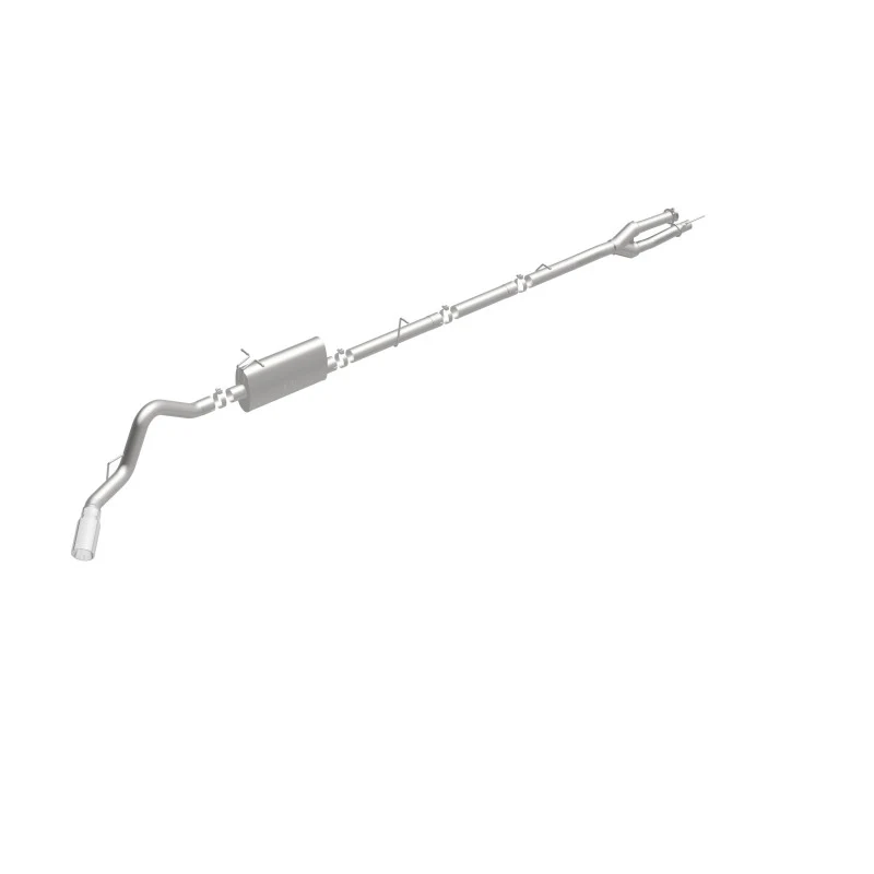 MagnaFlow Sys C/B 11-15 Ford Super Duty F250 6.2L EC CC, SS 3.5in Single Rear Pass Side Ext 5in Tip - Image 9