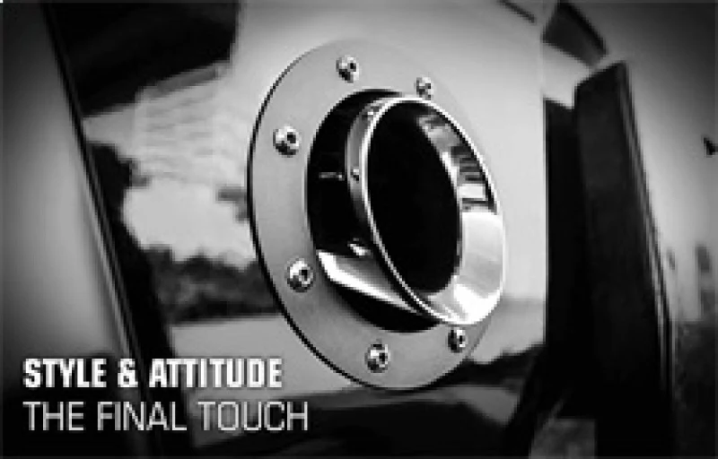 MagnaFlow Tip Stainless Double Wall Round Single Outlet Polished 4.5in DIA 2.5in Inlet 5.75in Length - Image 12