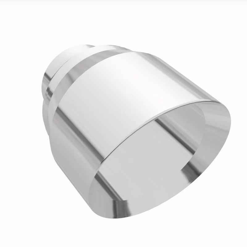 MagnaFlow Tip Stainless Double Wall Round Single Outlet Polished 4.5in DIA 2.5in Inlet 5.75in Length - Image 35