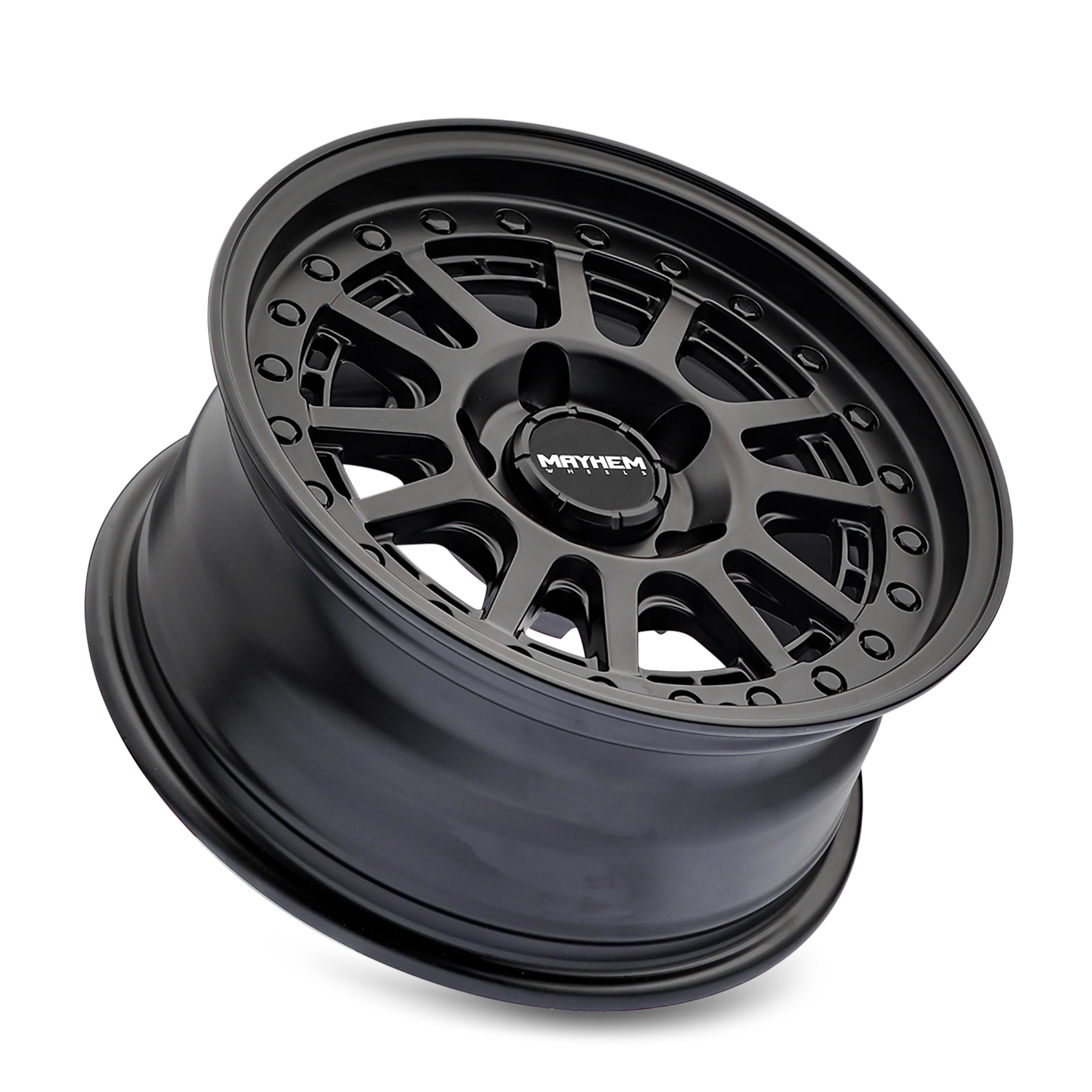 MAYHEM COMPASS 8305 MATTE BLACK 18X9 8-170 18MM 125.2MM - 8305-8970MB18 - Mayhem - Image 2
