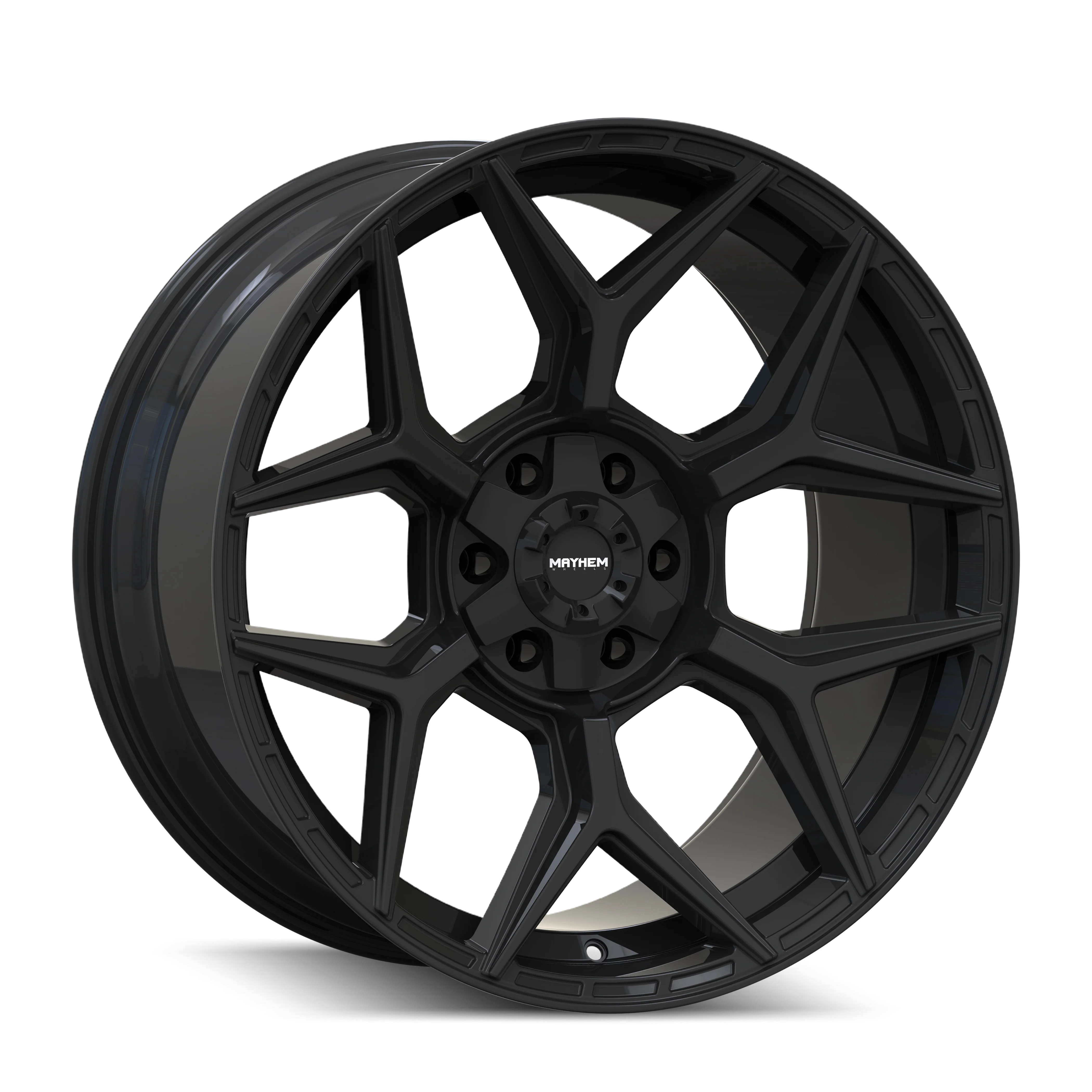 MAYHEM VANQUISH 8119 GLOSS BLACK 20X9 5-127/5-139.7 0MM 78.1MM - 8119-2952GB - Mayhem