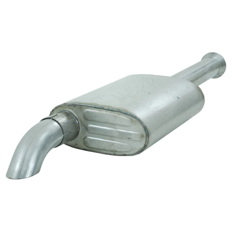 MBRP 00-06 Jeep Wrangler (TJ) Inline-4 2.5L Inline-6 4.0L Cat Back Single Off-Road Turn Down Alum Ex - Image 2