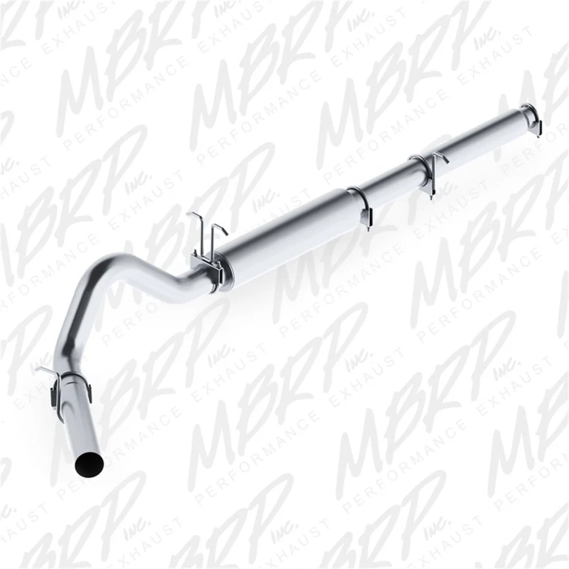 MBRP 1999-2004 Ford F-250/350 V-10 Cat Back 4in Single Side AL P Series Exhaust - Image 2