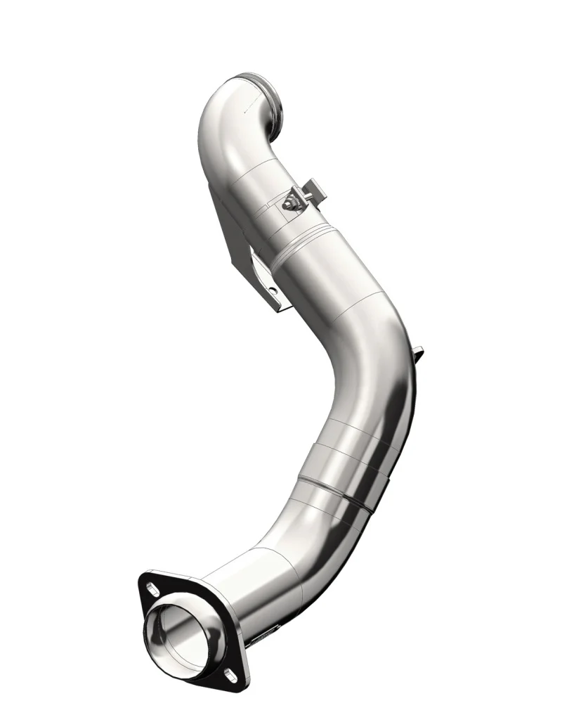 MBRP 2015 Ford 6.7L Powerstroke (Cab & Chassis Only) 4in Turbo Down-Pipe T409 Aluminized - Image 2