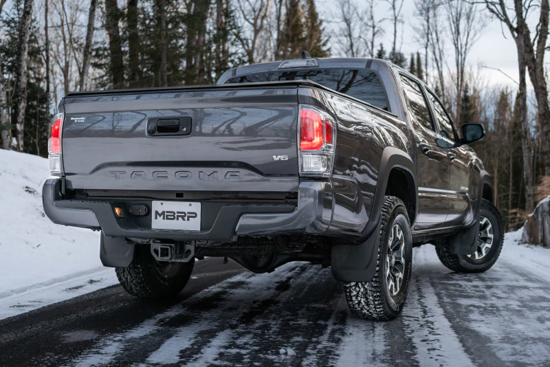 MBRP 2016 Toyota Tacoma 3.5L Cat Back Turn Down Style Aluminized Exhaust System - Image 5