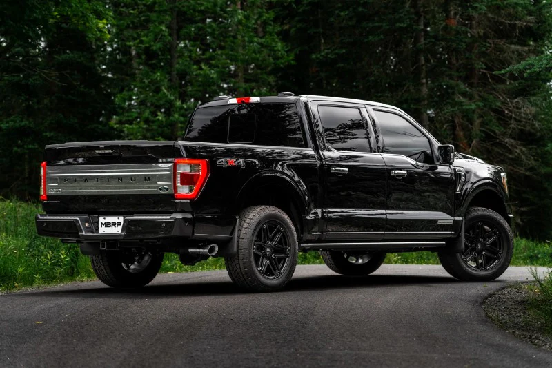 MBRP 2021+ Ford F-150 Powerboost Hybrid 3in Single Side Exit - T304 - Image 5