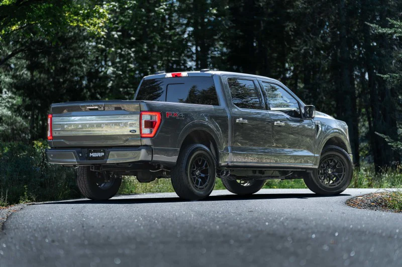 MBRP 2021+ Ford F150 T304 Pre-Axle (Street Profile) 2.5in OD Tips 3in Cat Back Exhaust - Image 5