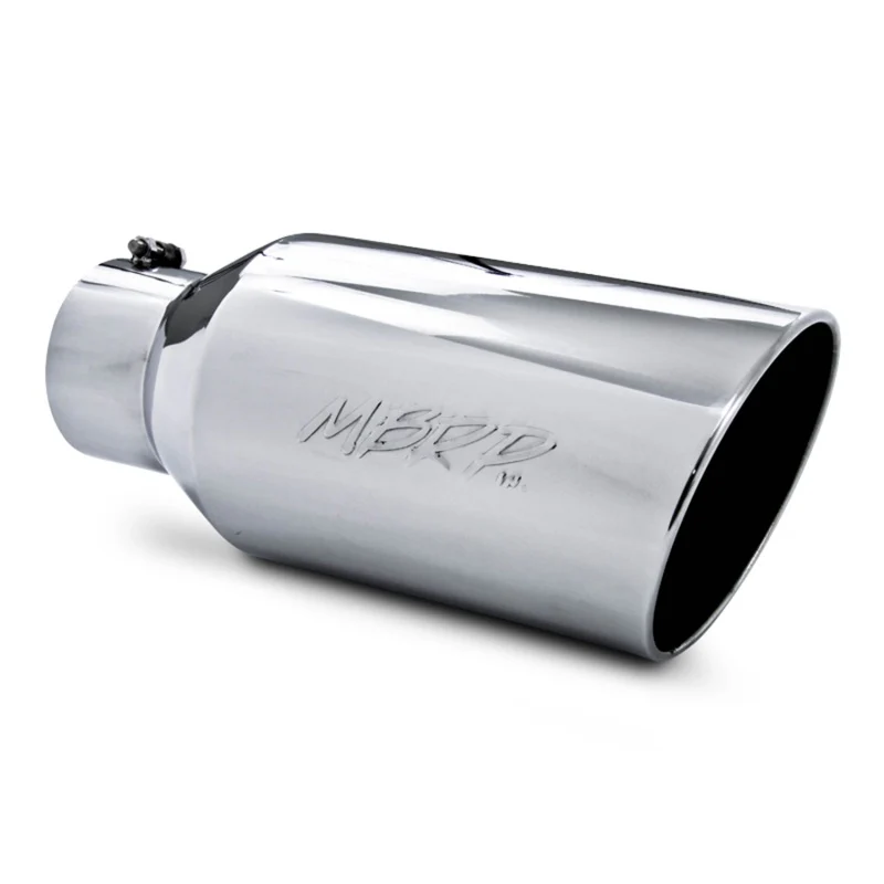 MBRP Universal Tip 8in OD Rolled End 5in Inlet 18in Length T304 - Image 2