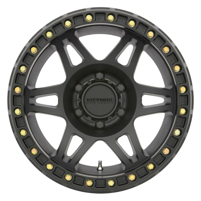 Method MR106 Beadlock 17x9 -44mm Offset 6x5.5 108mm CB Matte Black w/BH-H24125 Wheel - Image 2