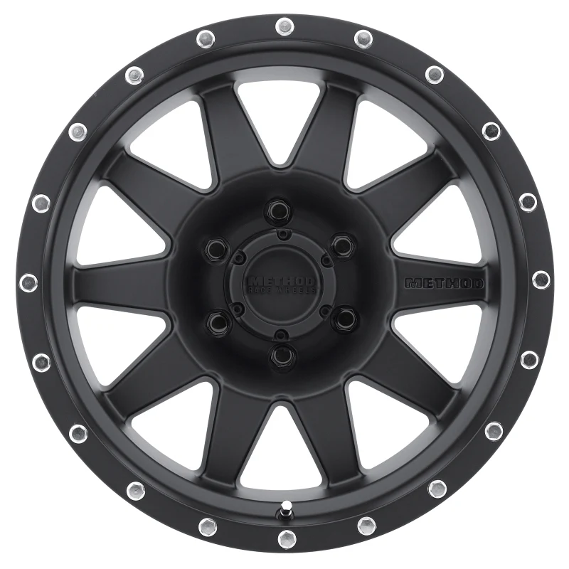 Method MR301 The Standard 17x8.5 0mm Offset 6x5.5 108mm CB Matte Black Wheel - Image 2