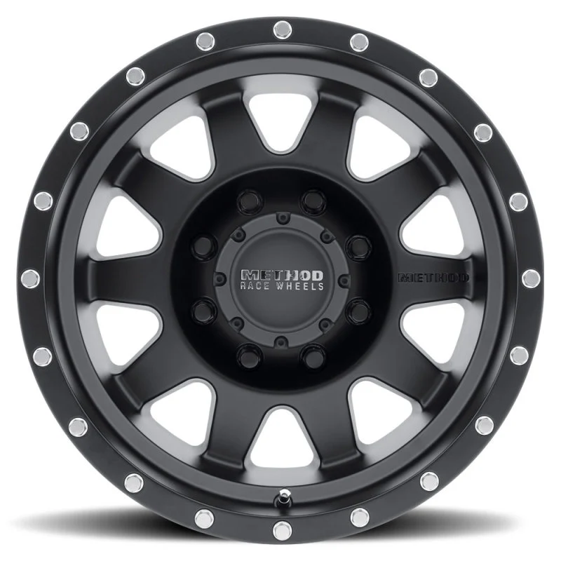 Method MR301 The Standard 20x9 +18mm Offset 8x6.5 130.81mm CB Matte Black Wheel - Image 2