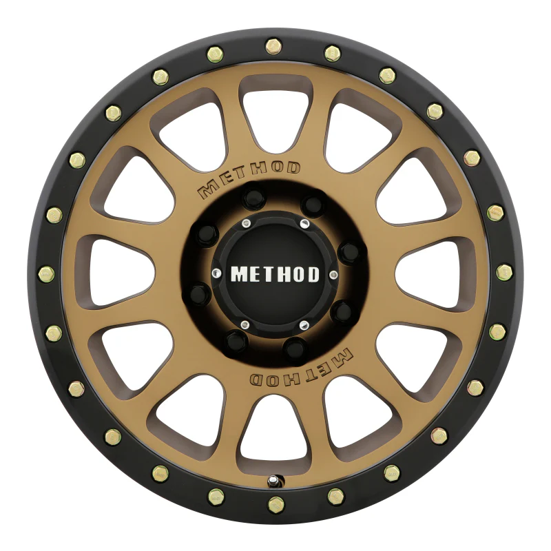 Method MR305 NV 17x8.5 0mm Offset 8x6.5 130.81mm CB Method Bronze/Black Street Loc Wheel - Image 2