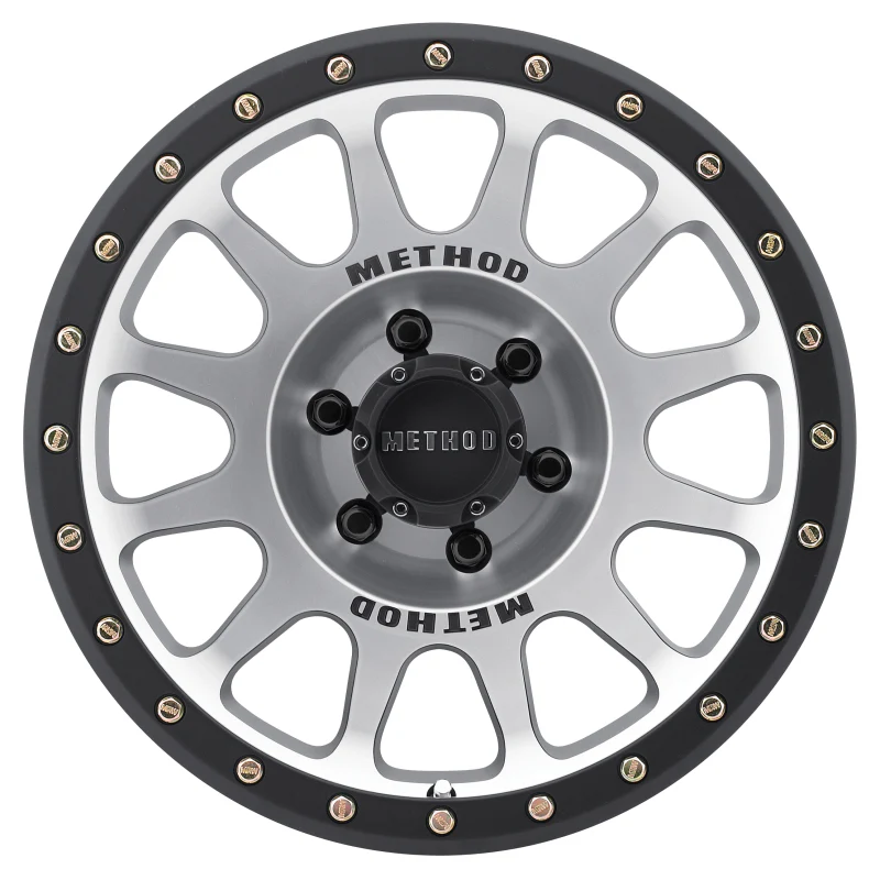 Method MR305 NV 18x9 -12mm Offset 6x5.5 108mm CB Machined/Black Street Loc Wheel - Image 2