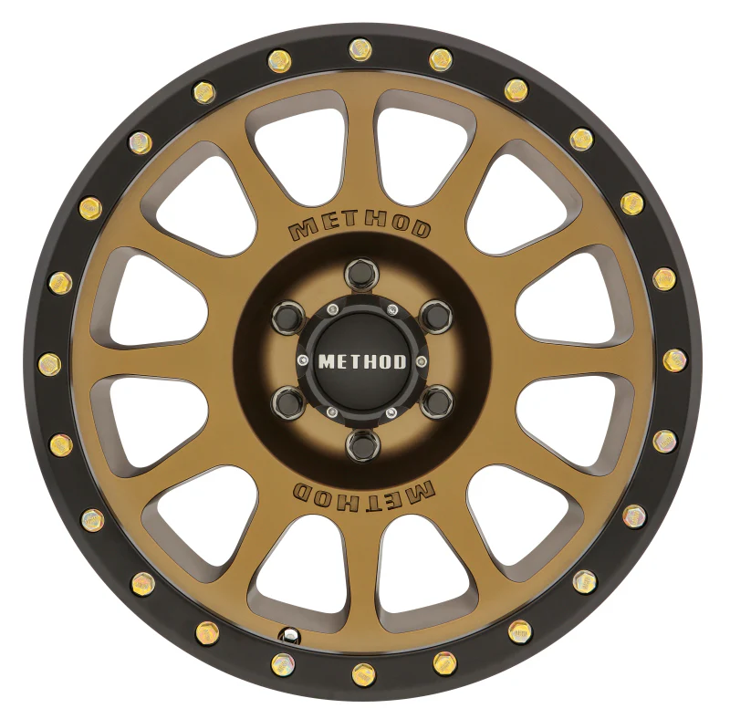 Method MR305 NV 18x9 -12mm Offset 6x5.5 108mm CB Method Bronze/Black Street Loc Wheel - Image 2