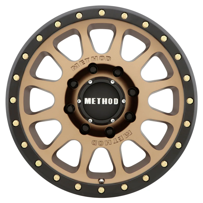 Method MR305 NV HD 18x9 +18mm Offset 8x170 130.81mm CB Method Bronze/Black Street Loc Wheel - Image 2