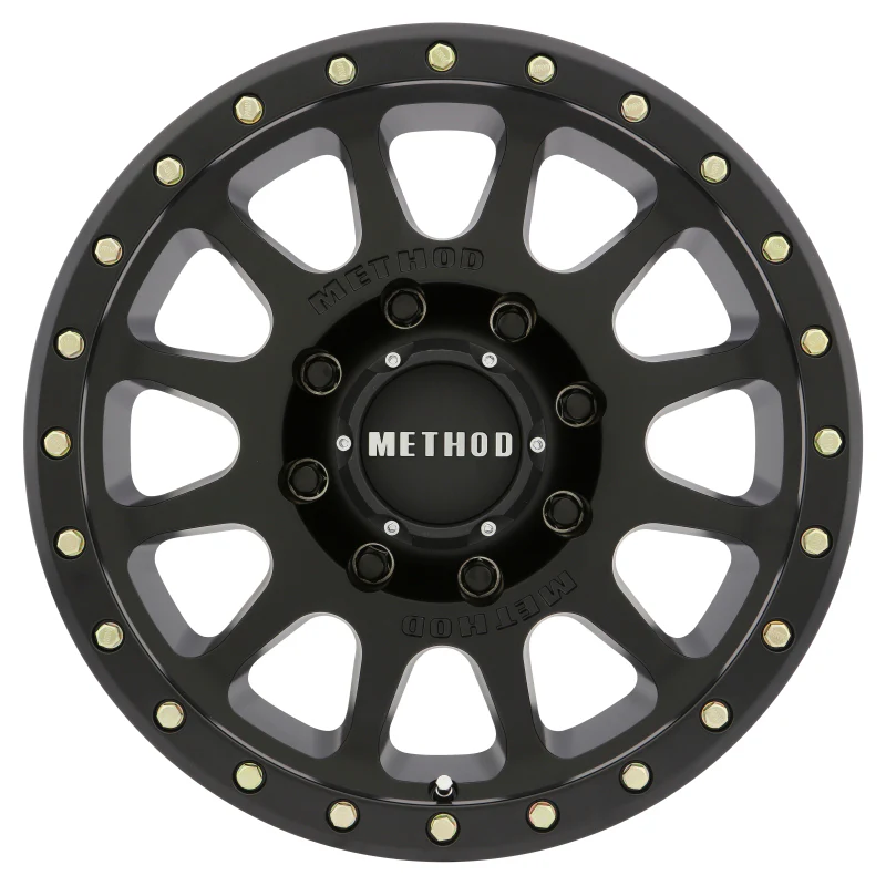 Method MR305 NV HD 18x9 +18mm Offset 8x6.5 130.81mm CB Matte Black Wheel - Image 2