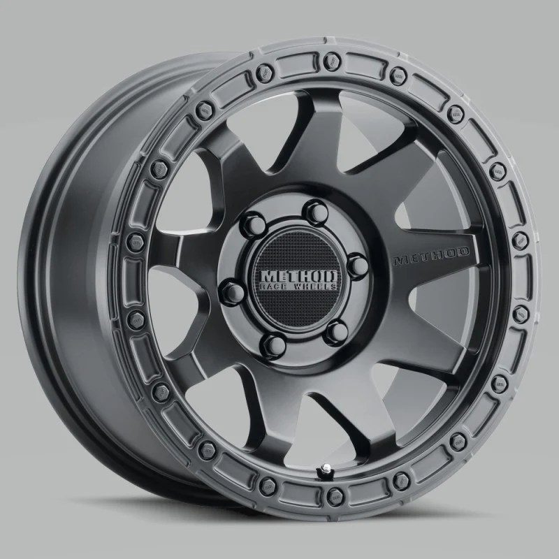 Method MR317 20x9 +18mm Offset 6x5.5 106.25mm CB Matte Black Wheel - Image 2