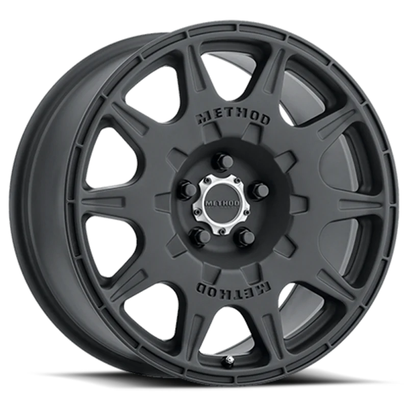 Method MR502 RALLY 17x8 +38mm Offset 5x4.5 67.1mm CB Matte Black Wheel - Image 2