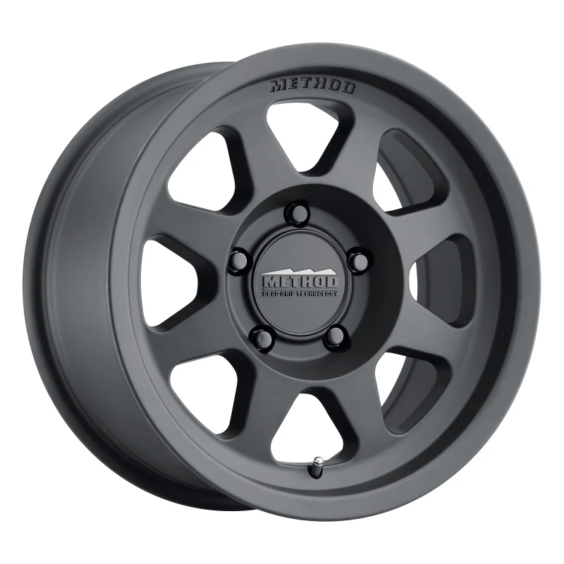 Method MR701 17x7.5 +50mm Offset 5x160 65mm CB Matte Black Wheel - Image 2