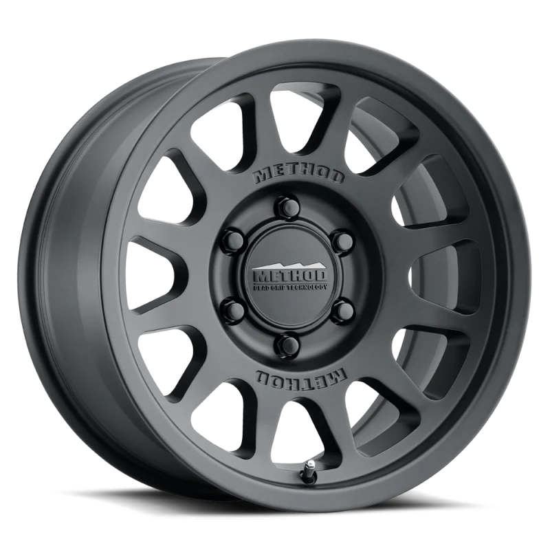 Method MR703 17x7.5 +50mm Offset 6x130 84.1mm CB Matte Black Wheel
