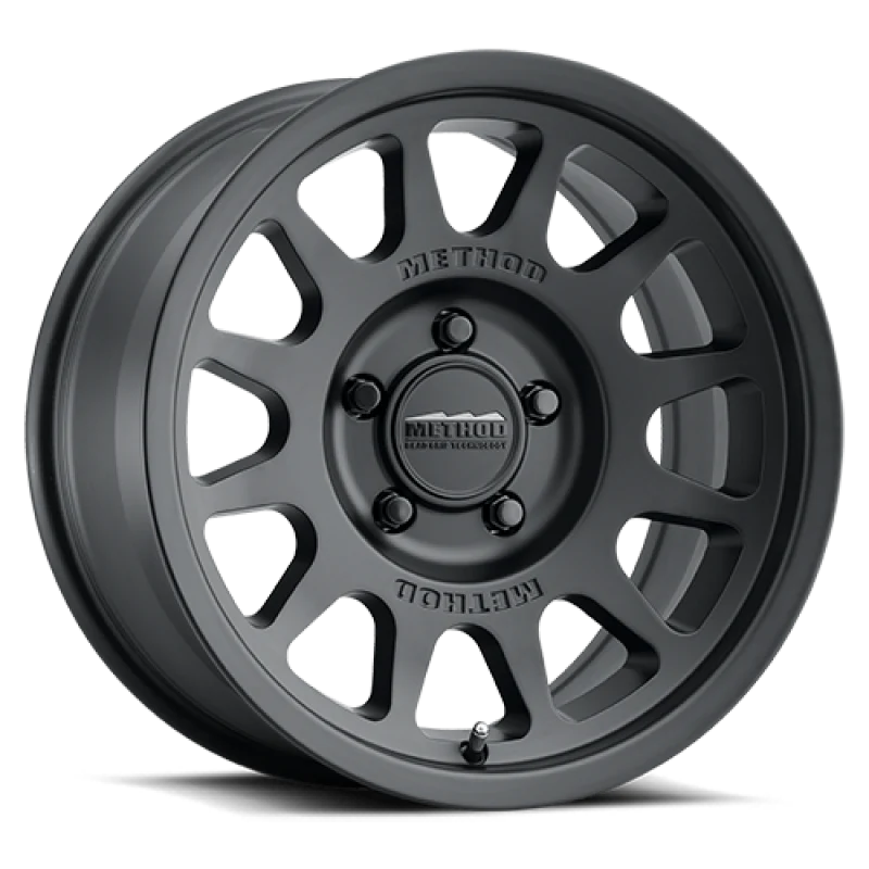 Method MR703 Bead Grip, 16x6 +68mm Offset 5x130 78.1mm CB Matte Black
