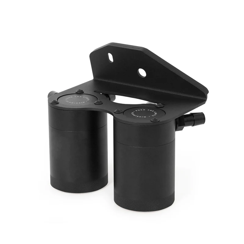 Mishimoto 18+ Ford F-150 2.7L EcoBoost Baffled Oil Catch Can Kit - Clear - Image 4
