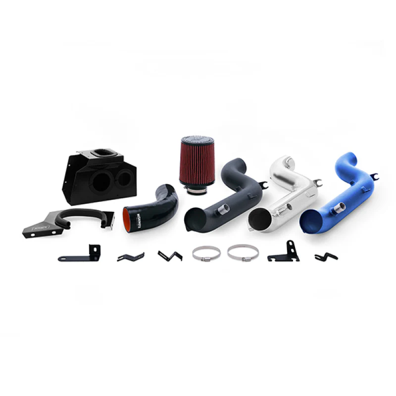 Mishimoto 2016 Ford Focus RS 2.3L Performance Air Intake Kit - Wrinkle Nitrous Blue - Image 5